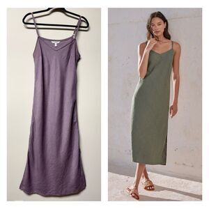 Garnet Hill | Dresses | Garnet Hill New Vale Linen Tank Dress Size 6 In  Island Garden Floral | Poshmark